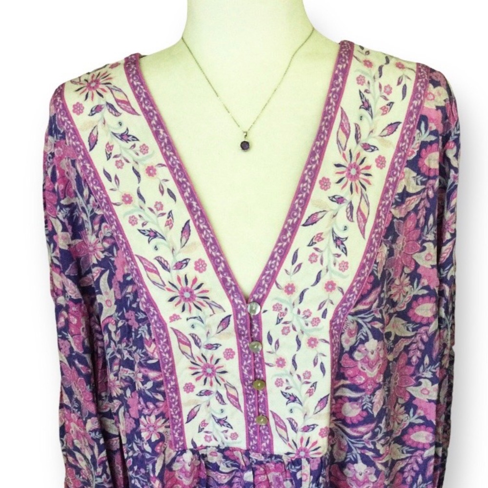 AVEOLOGY Boho Paisley Tunic Dress or Tunic Top – Plus 3X/4X – NWT - Picture 7 of 14